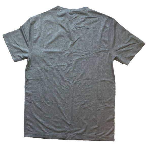 NWT'S VUORI Tradewind Performance Tee 2.0 Men's Size Small Heather Grey V1052 - Picture 4 of 4